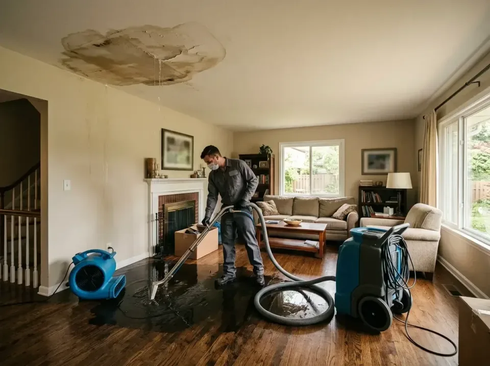 attic-pipe-burst-ceiling-drip-008 — frequently asked questions, Water Damage Restoration & Carpet Care in Sayville, NY